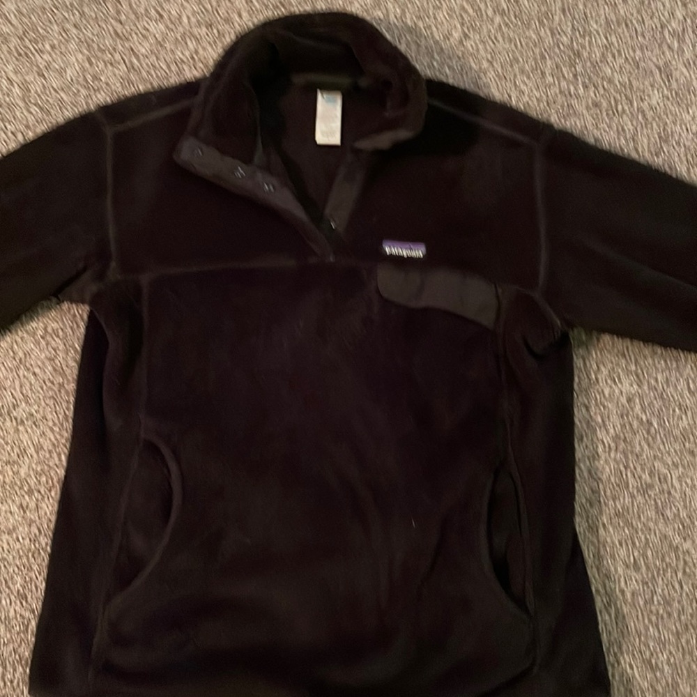 EUC Patagonia Womens 1/4 button pullover